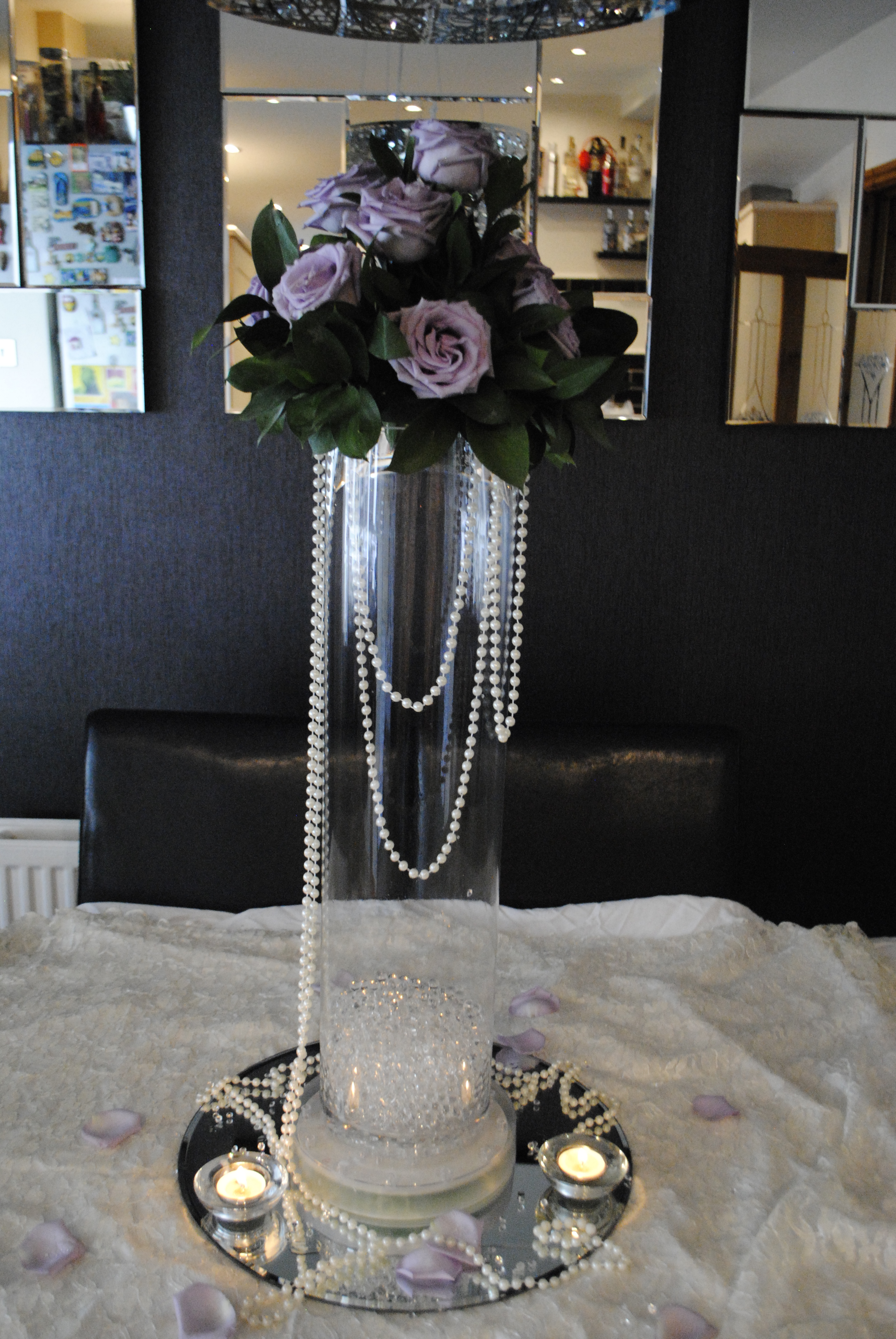 Tall Cylinder Vase
