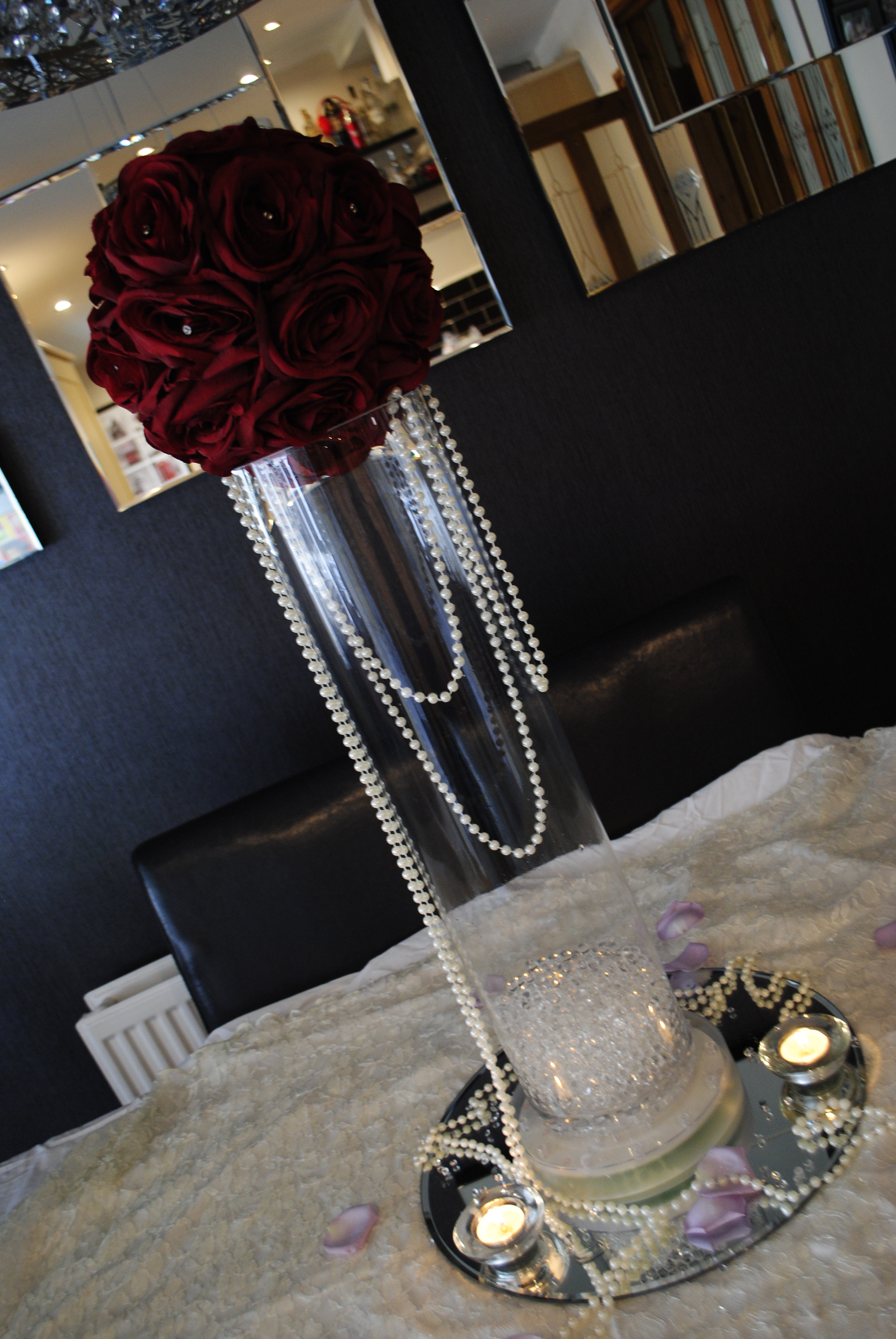 Tall Cylinder Vase
