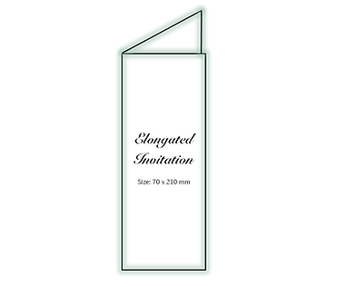 Elongated invitation