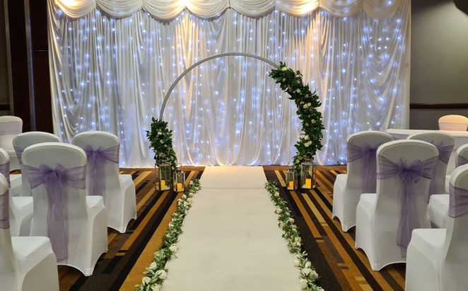 Silver Half Moongate