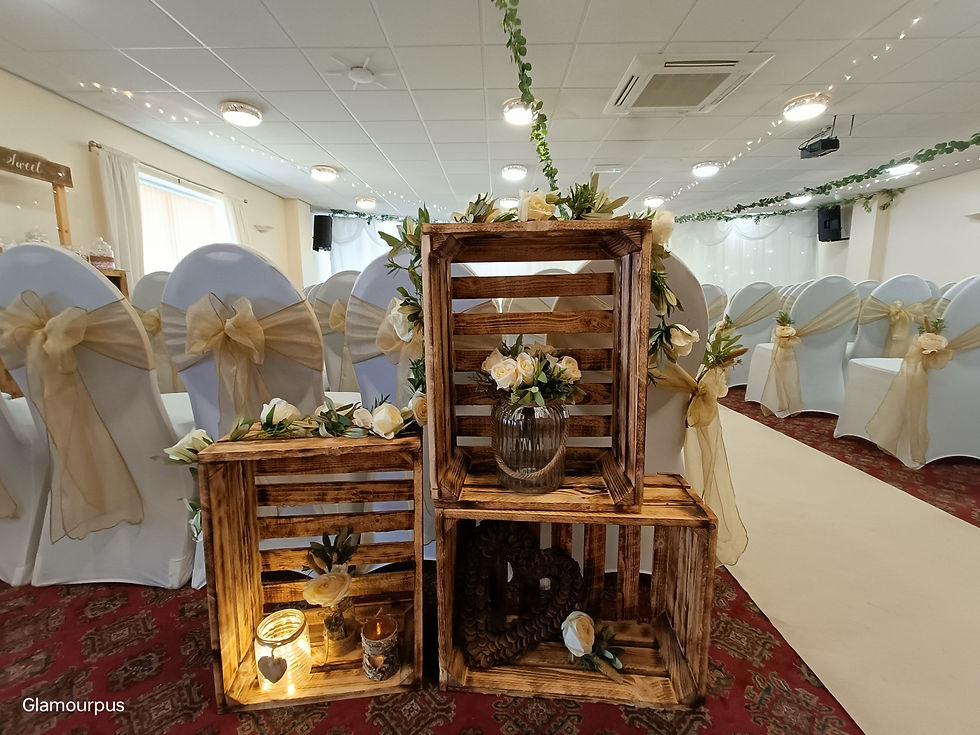 Emily Rose Accents on Crates