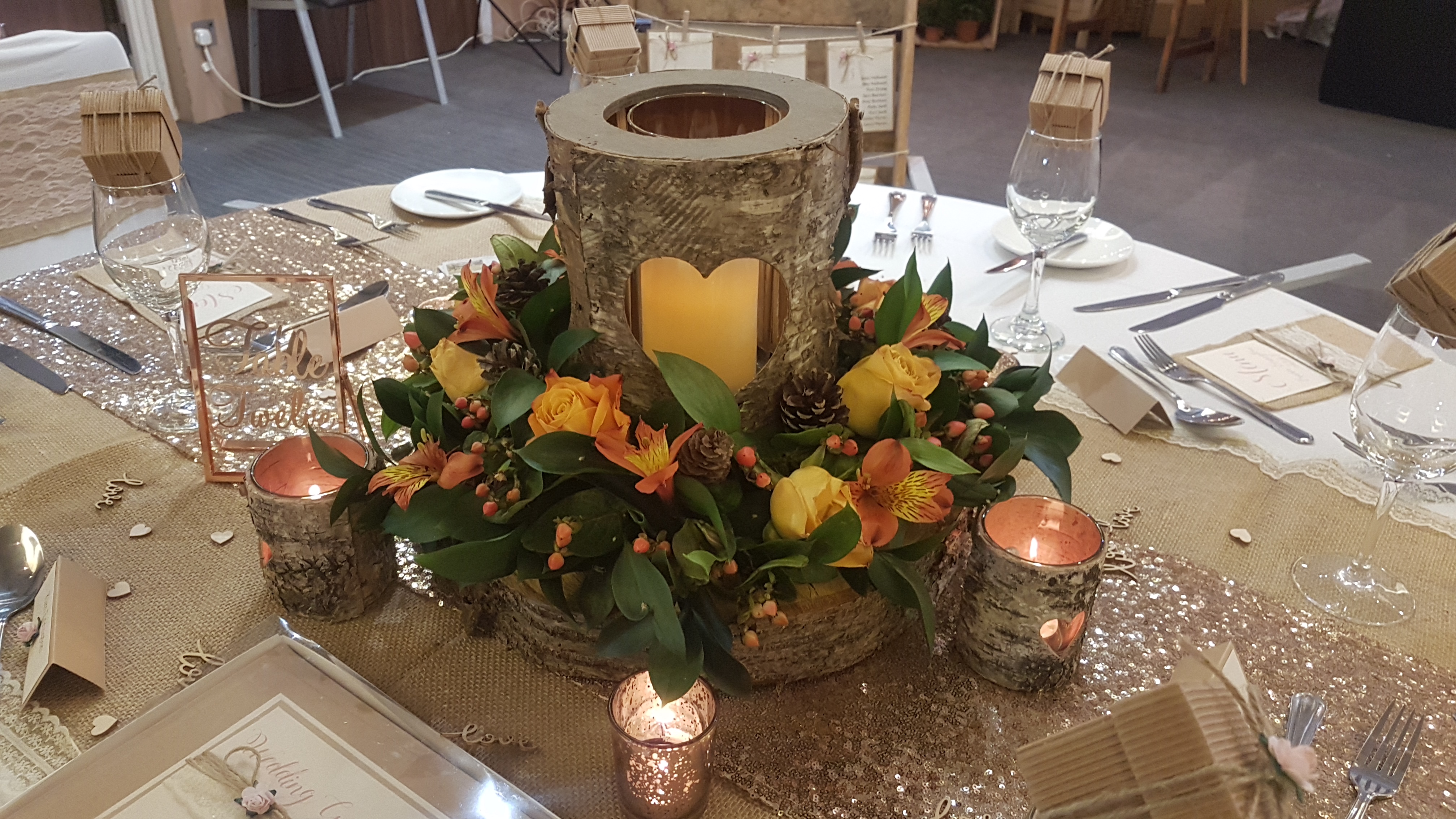 With Fresh Autumn Florals