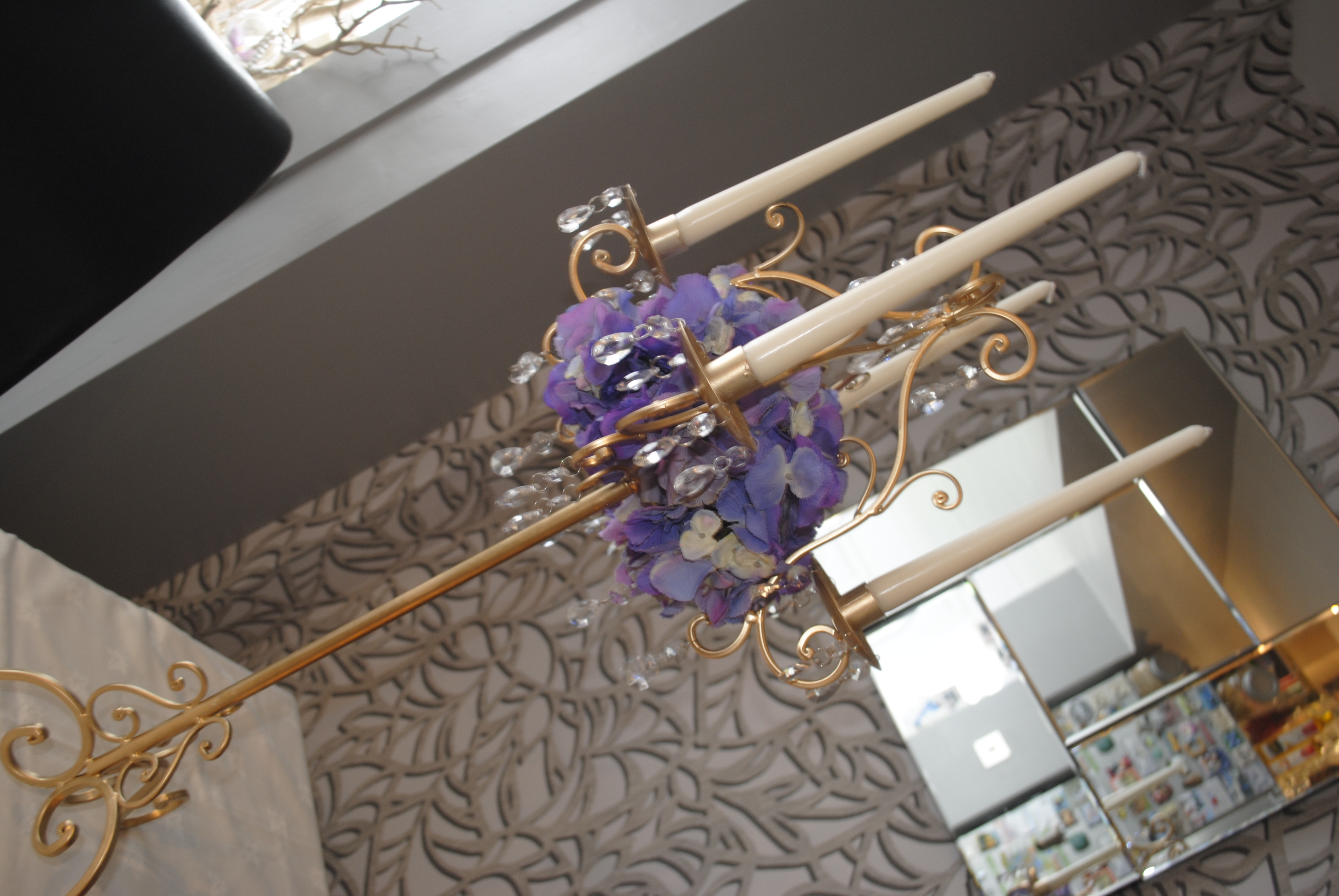 Gold Candelabra