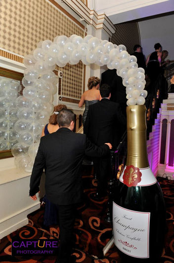 Champagne Balloon Arch