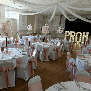 Pink Blossom Centrepieces