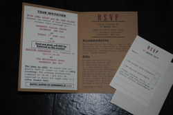 Ration Book Day Invitation Inside