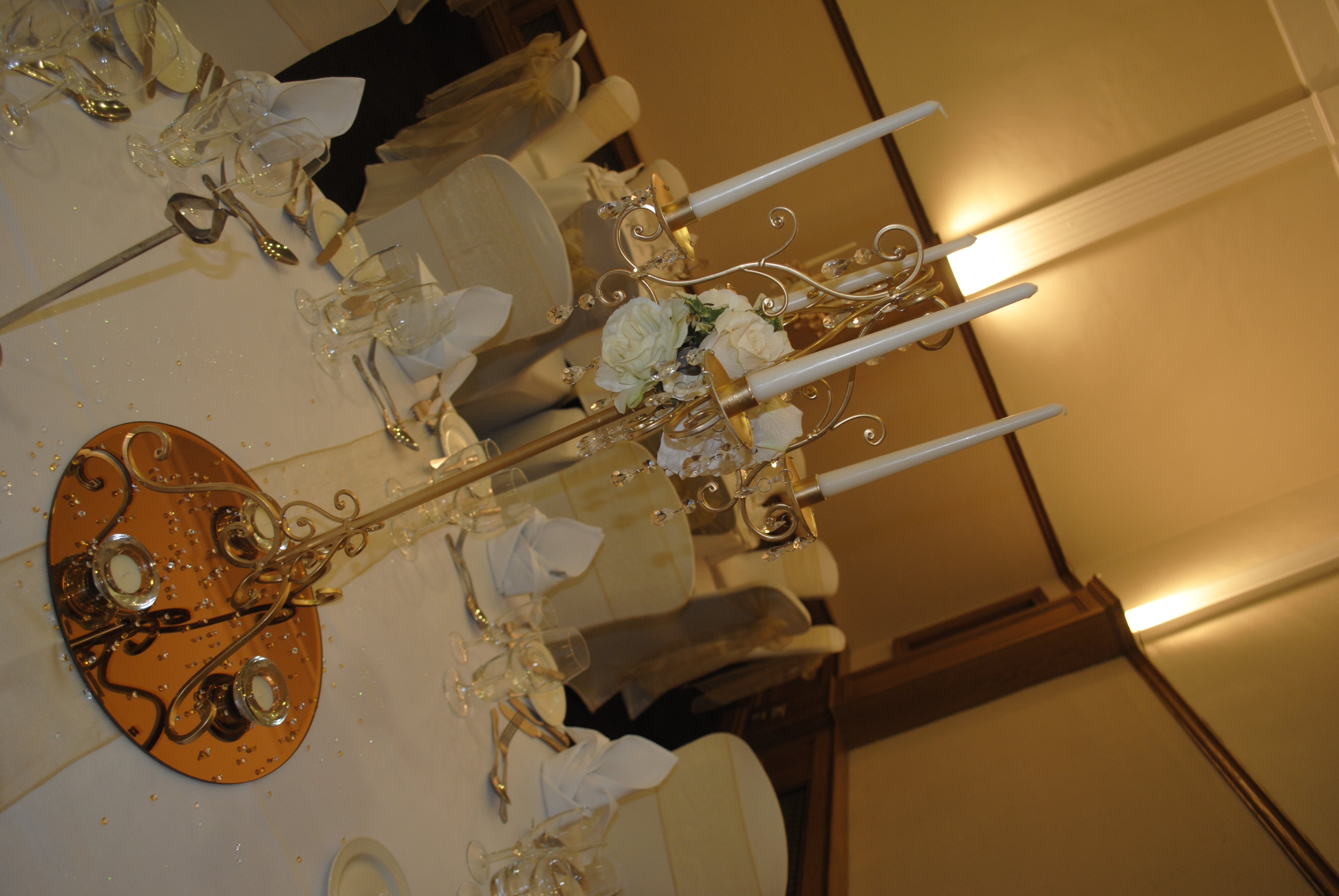 Gold Candelabra
