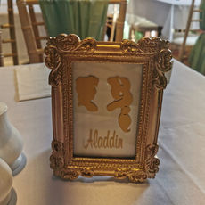 Disney Couples Table Names