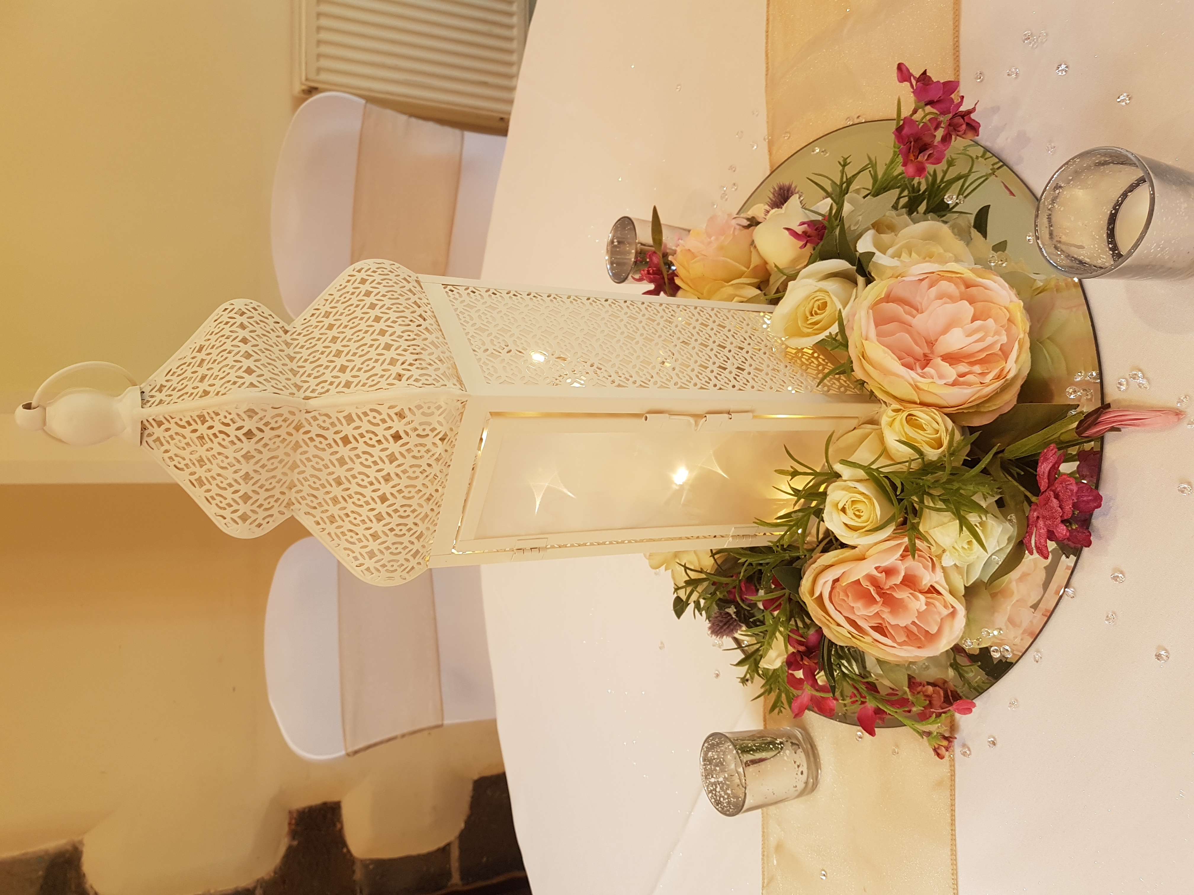 With Wild Flower Wreaths