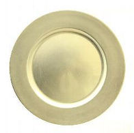 Gold Charger Plate Hire