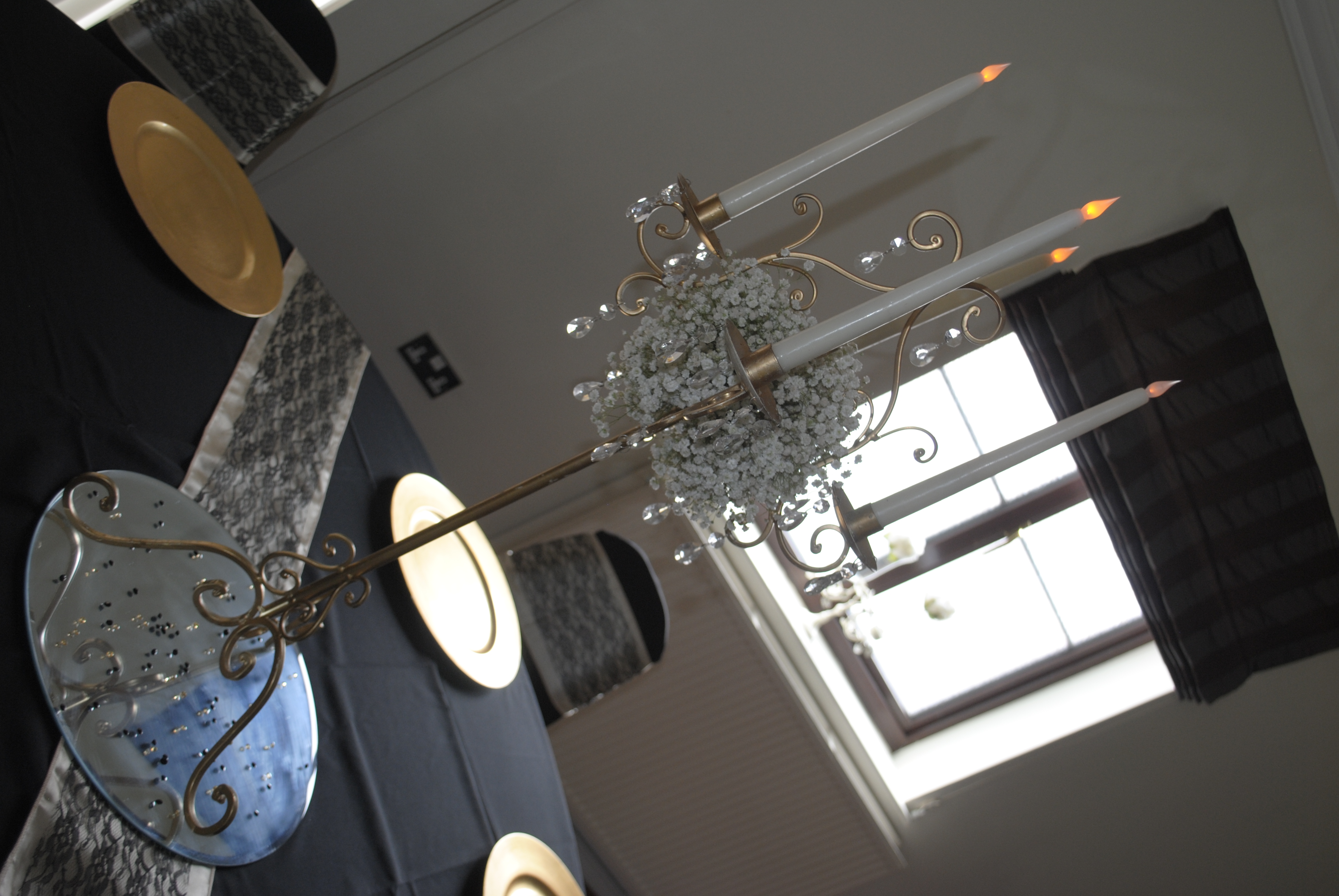 Gold Candelabra