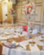 With Flower Ball Topper