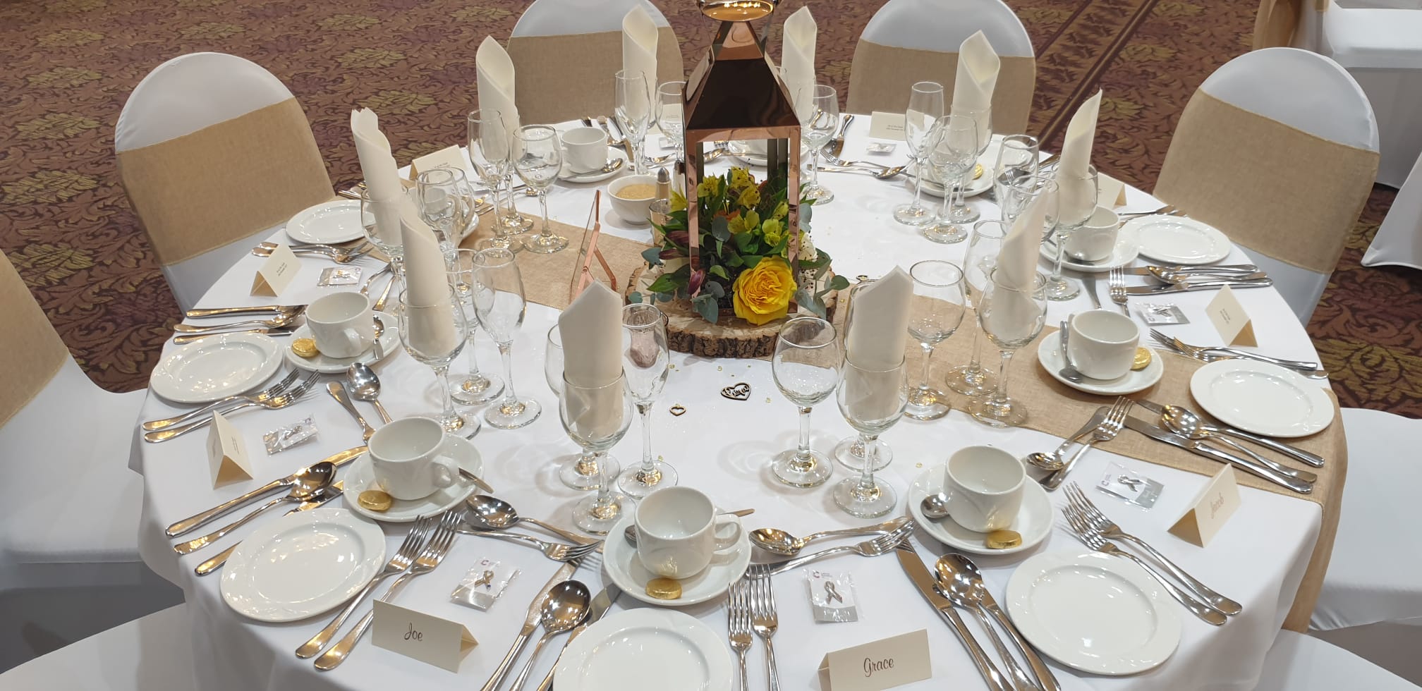 With Fresh Autumn Florals