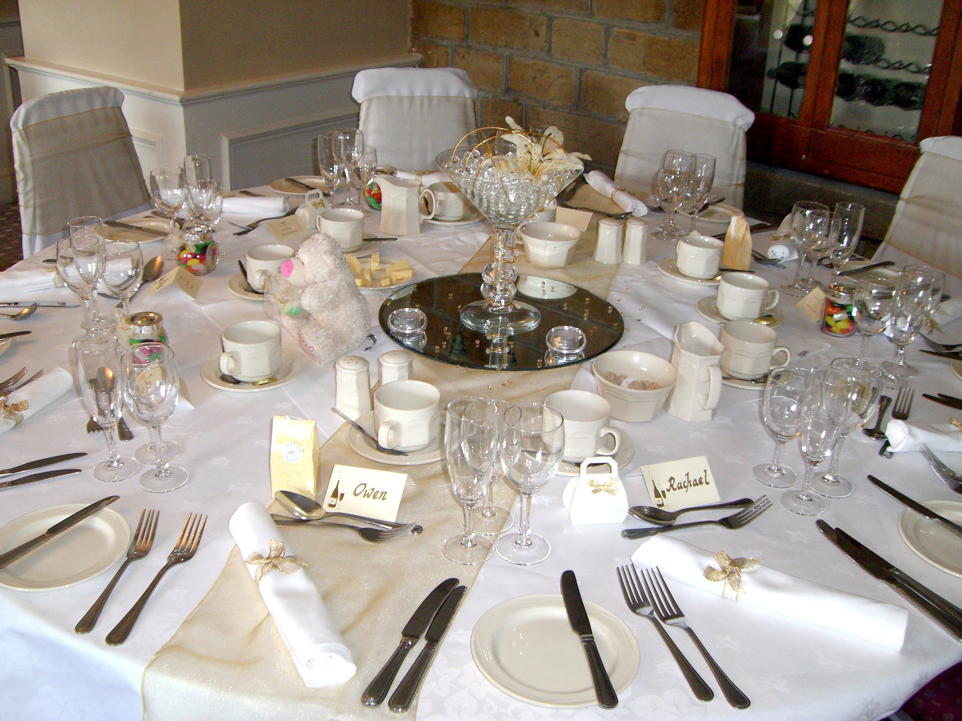 With Artificial Gold Stargazer Lily