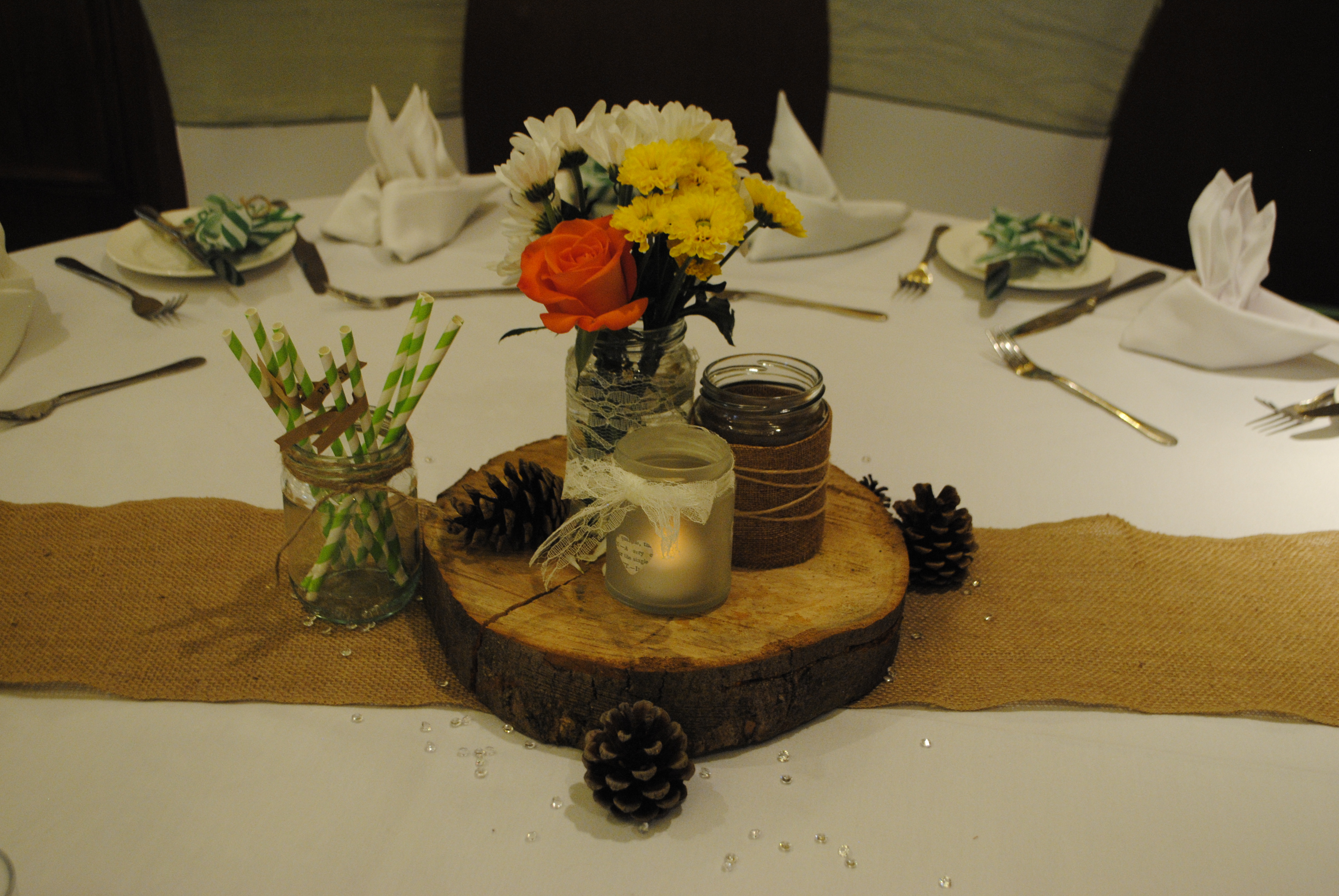 Trio of Jam Jars