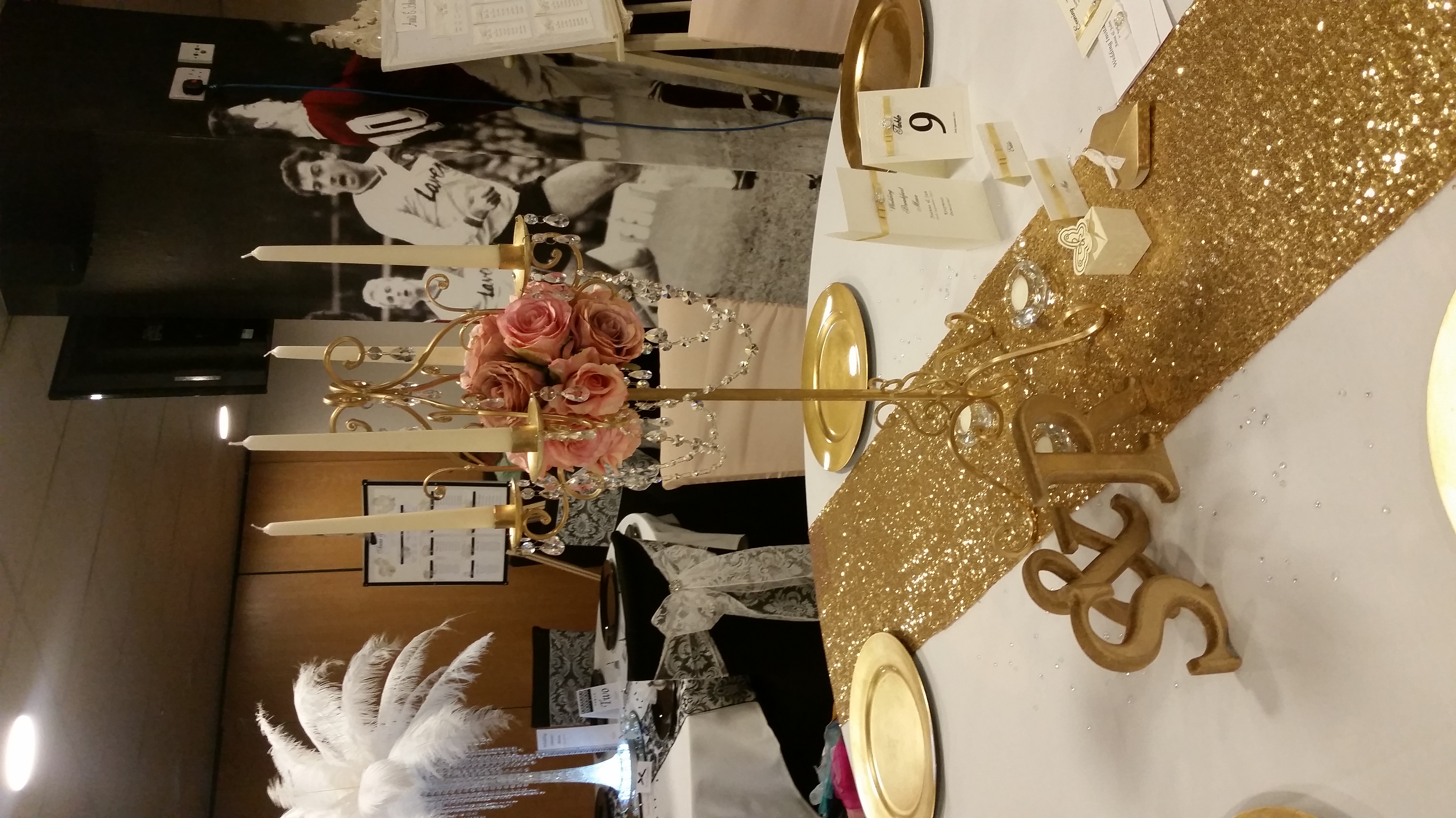 Gold Candelabra