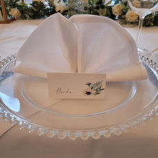 Hint Of Blue Name Card