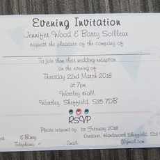 Bunting Invitation