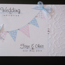 Bunting Invitation