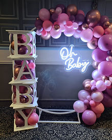 Wooden Balloon Baby Blocks