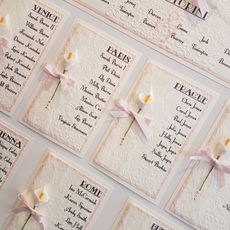 Calla Lily Lace Table Plan