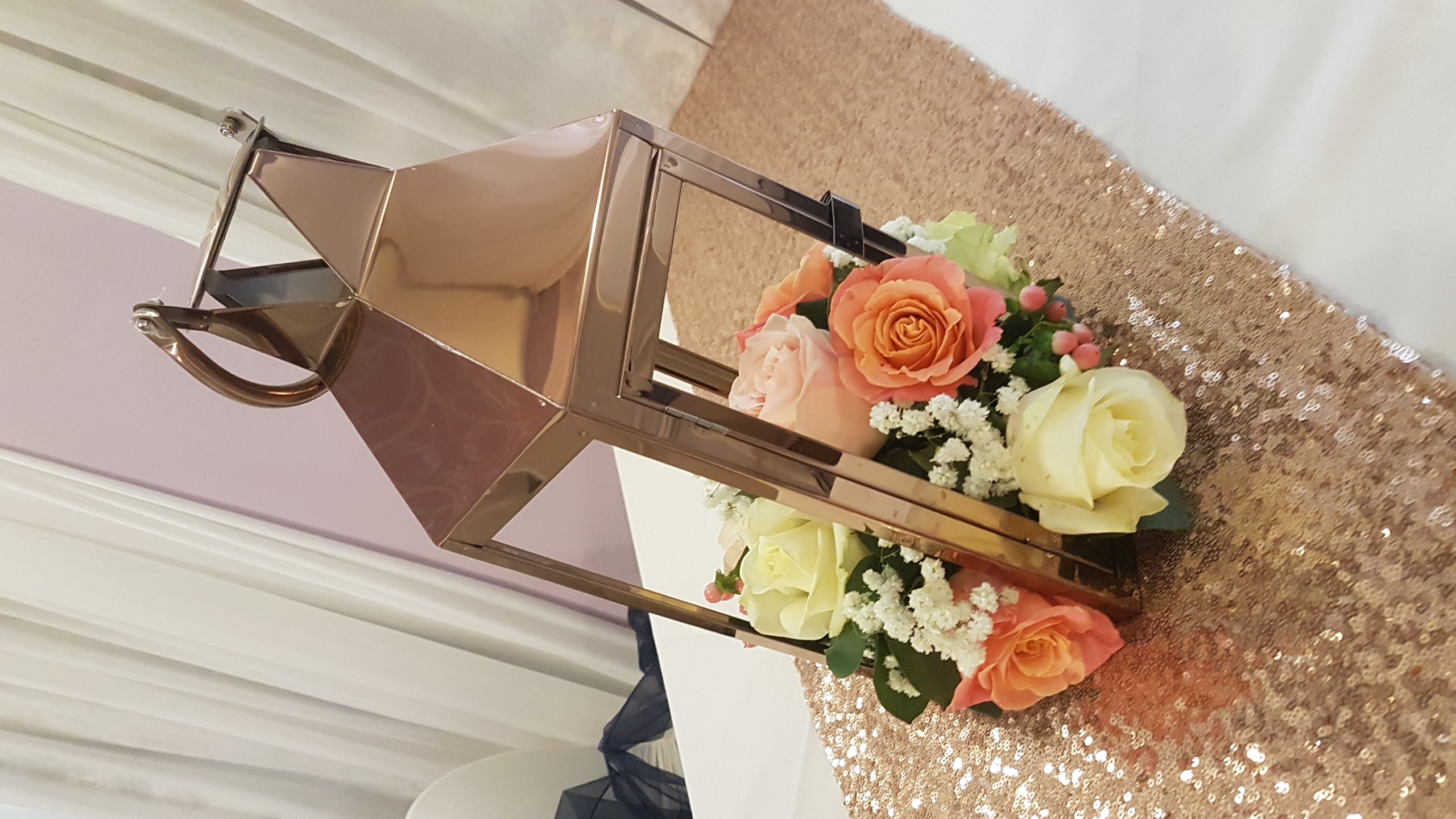 With Coral, Peach & Ivory Fresh Florals