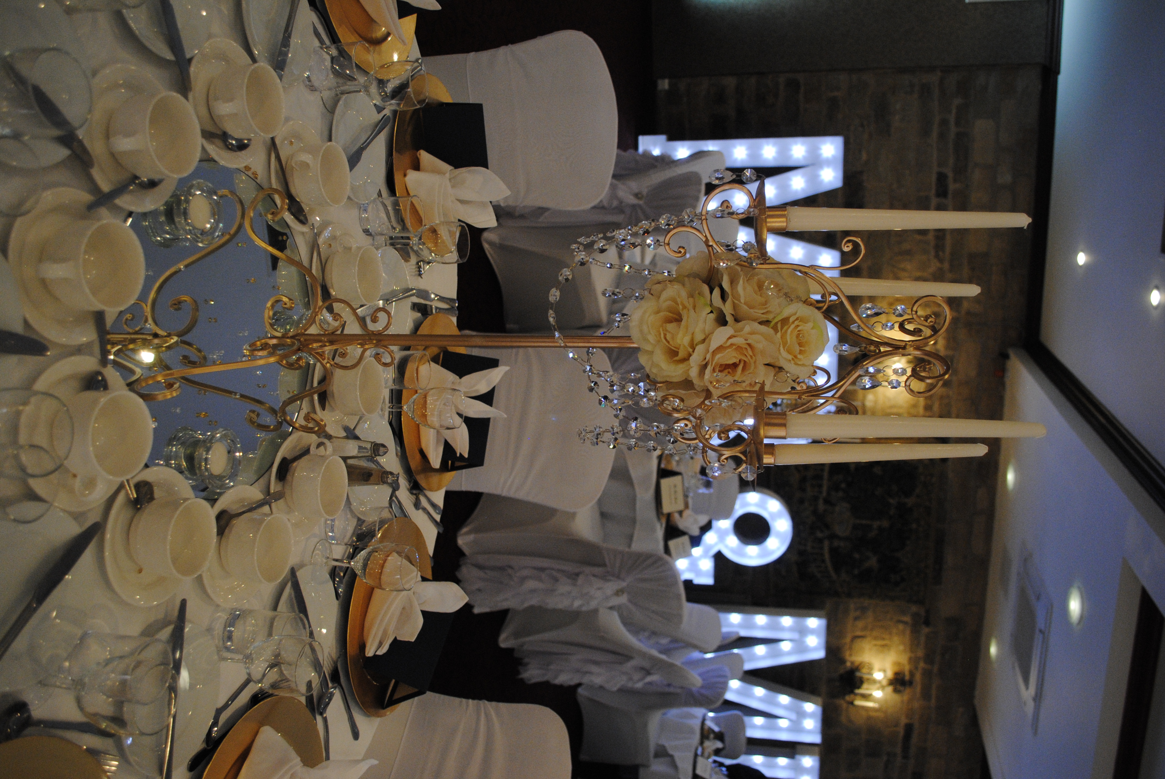 Gold Candelabra
