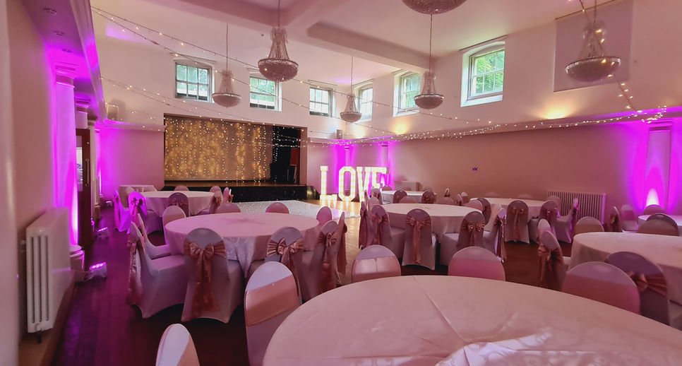 Hot Pink Up-lighting