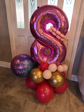 Hot Pink 8 Organic Stack