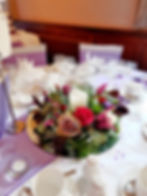 With Fresh Red & Purple Florals