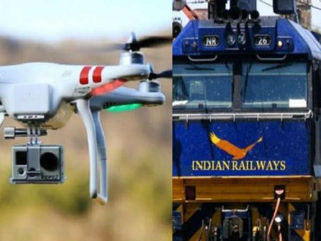Indian Railways to use “eye in the sky drones” to carry out surveillance of Mumbai station