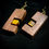 Thumbnail: Artisan Walnut & Tiger Eye Earrings