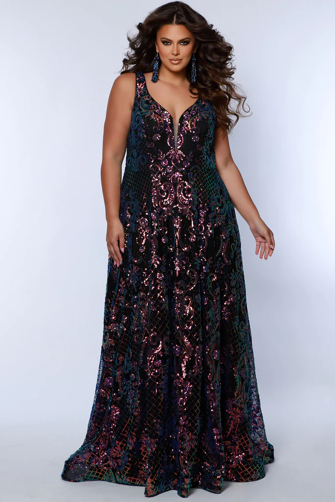 empire waist dress for plus size Chiffon Formal Evening Color:dusty_blue Bloomingdales22 A Line Floor Length