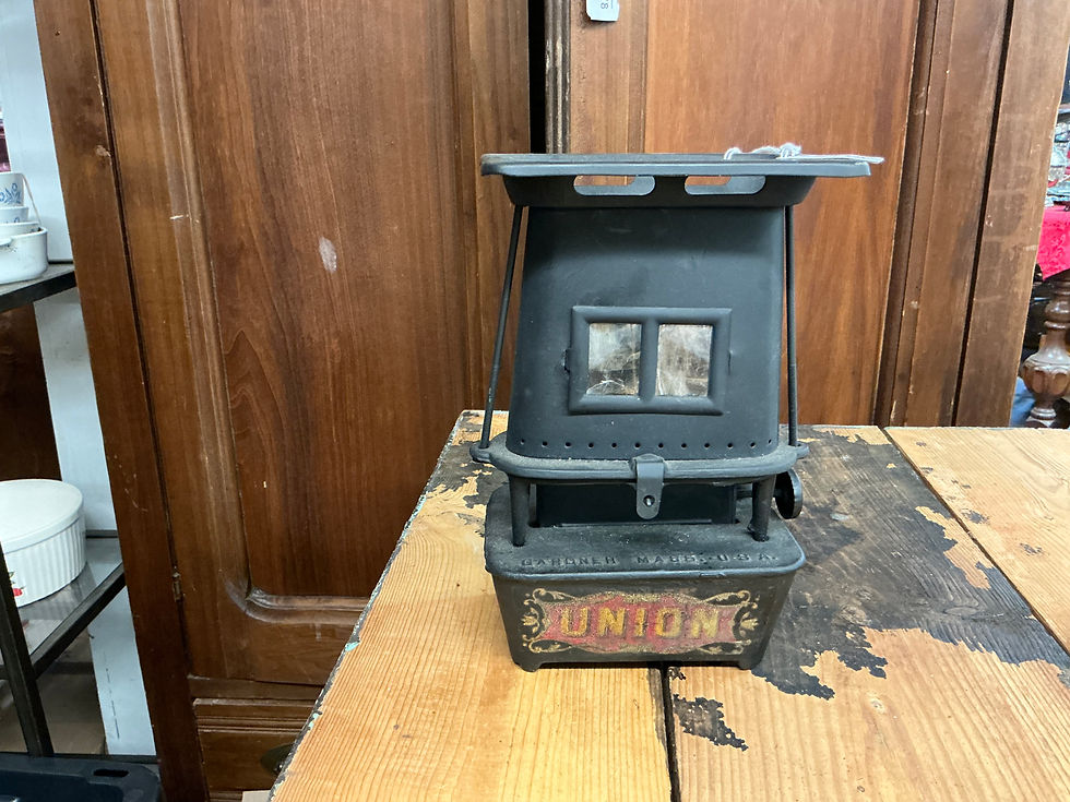 Antique Union Sad Iron Heater