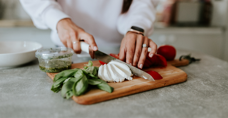 Healthy meal preparation as part of a nutrition plan for women.png