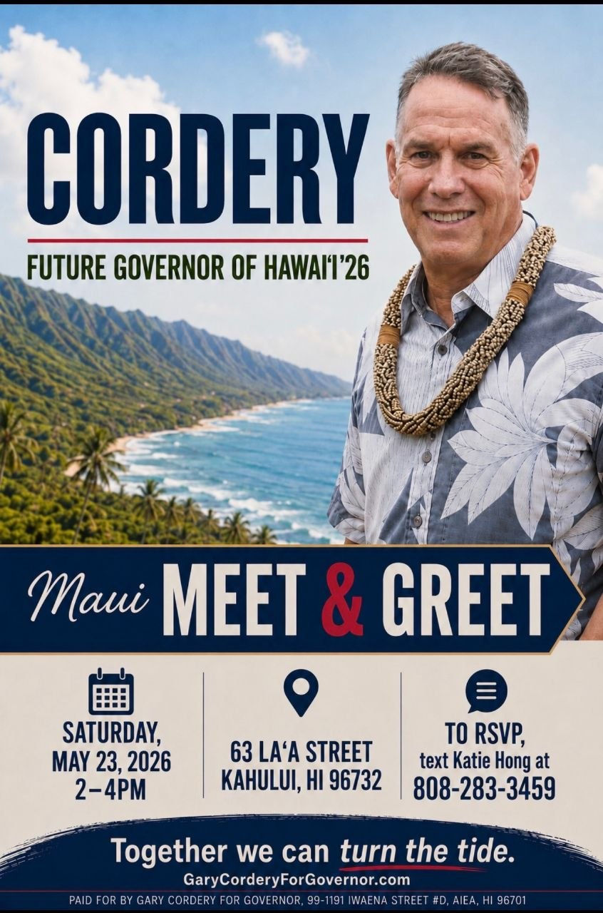Kahului, Maui Meet & Greet with Gary Cordery