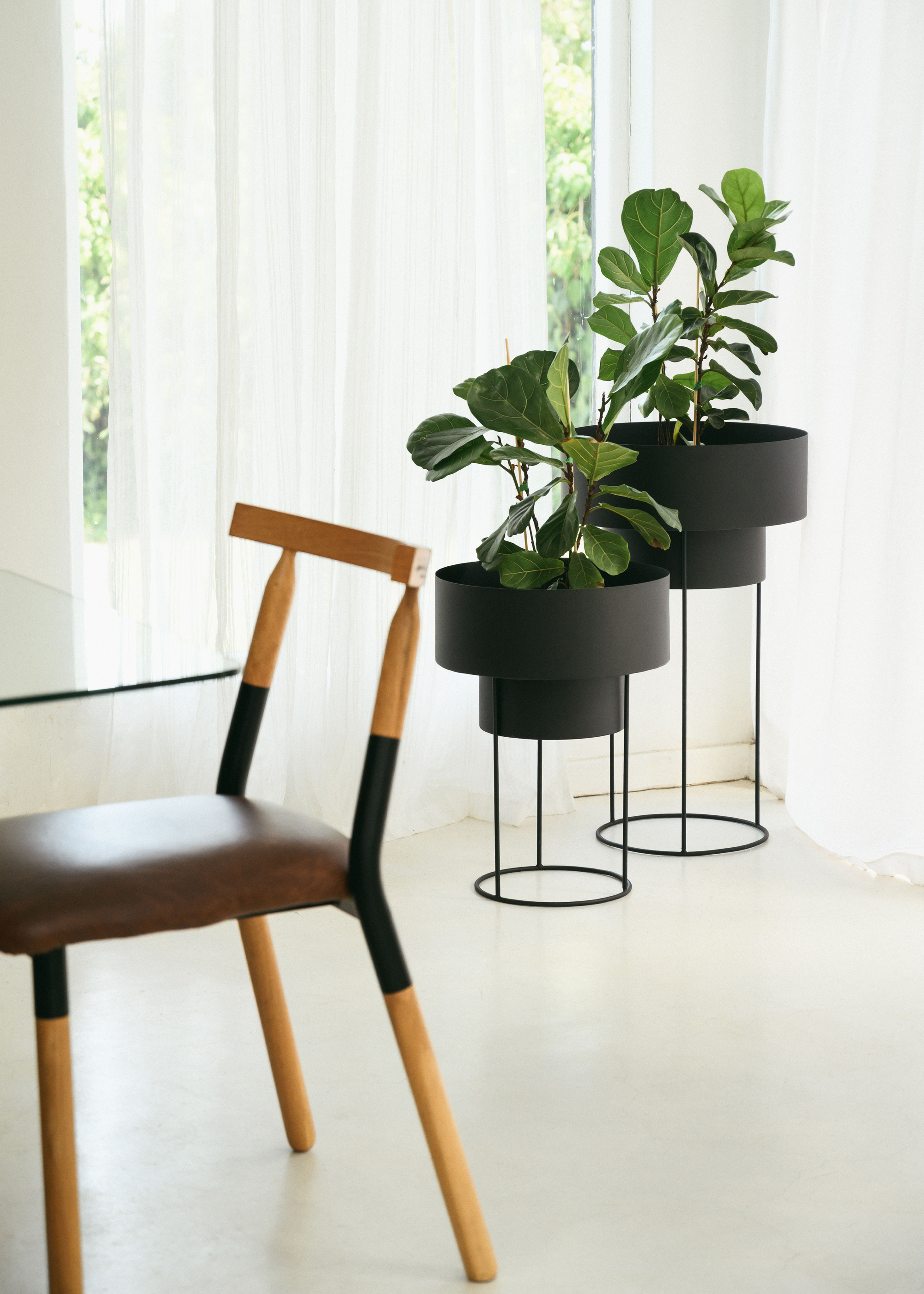 Double Cylinder Planter