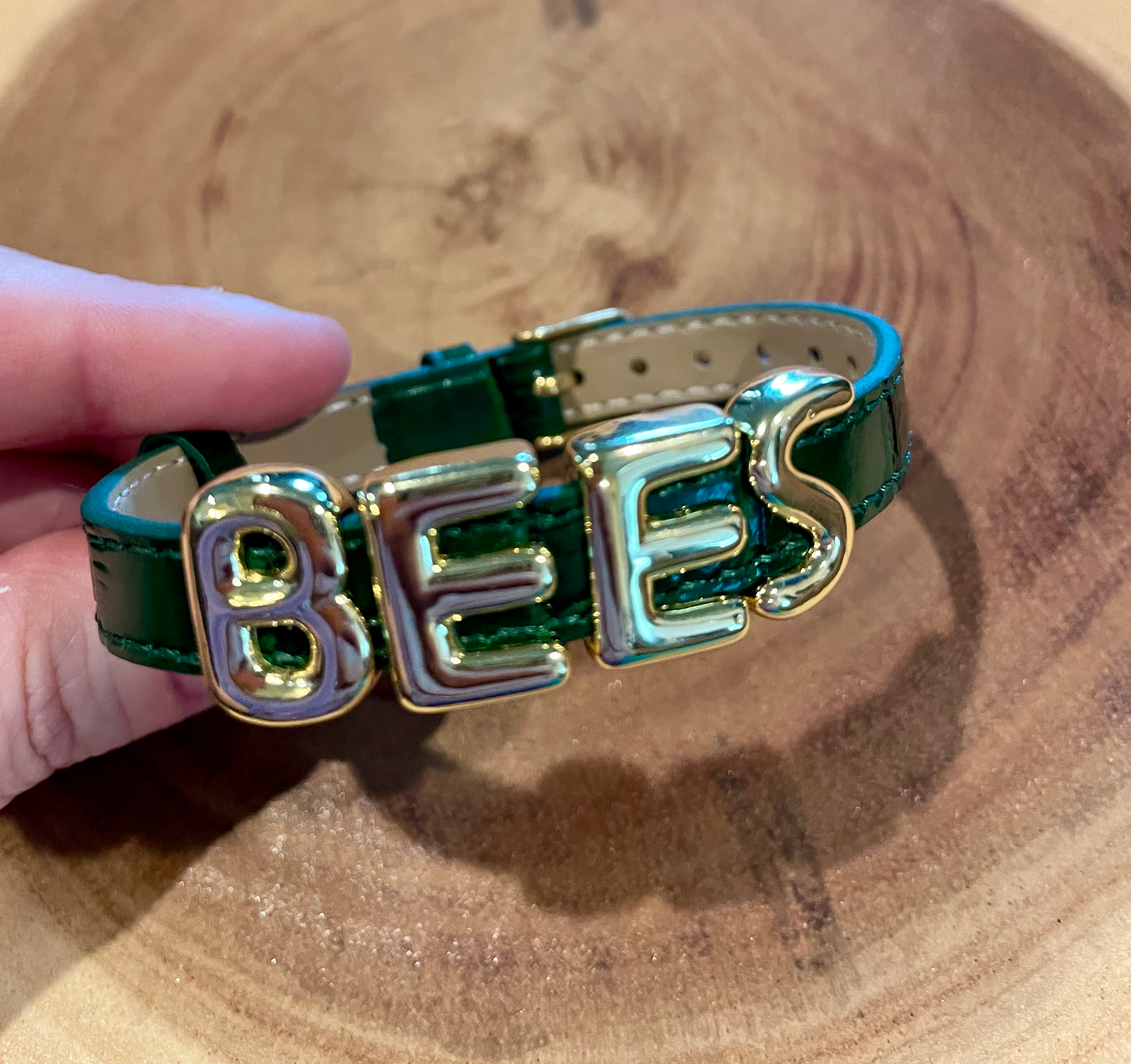 Bees adjustable buckle bracelet 