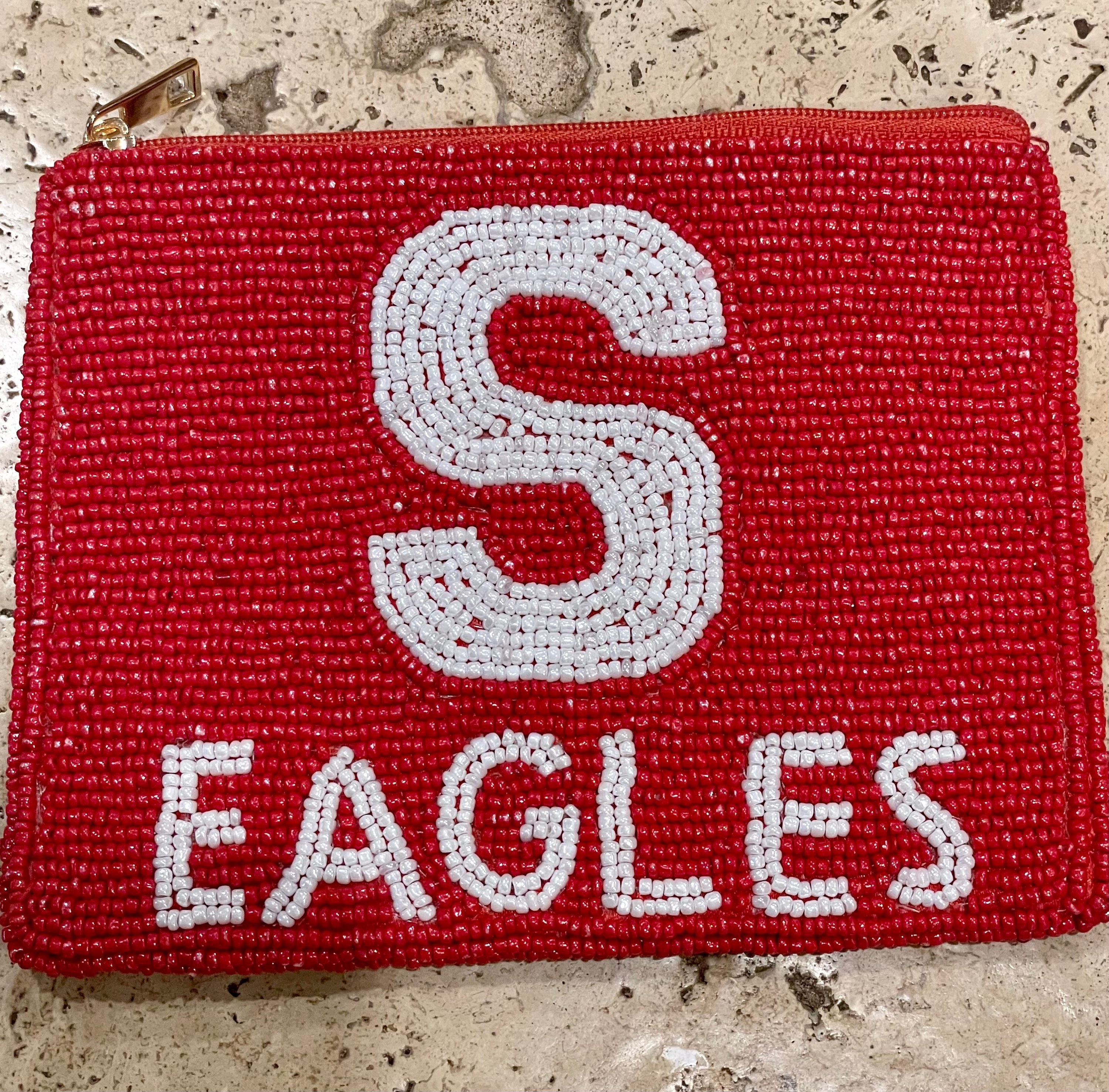 Salado Eagles Beaded Bag