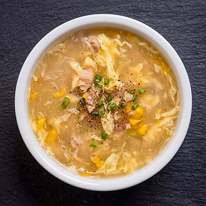 Tavuklu Mısır Çorbası (Chicken Corn Soup)