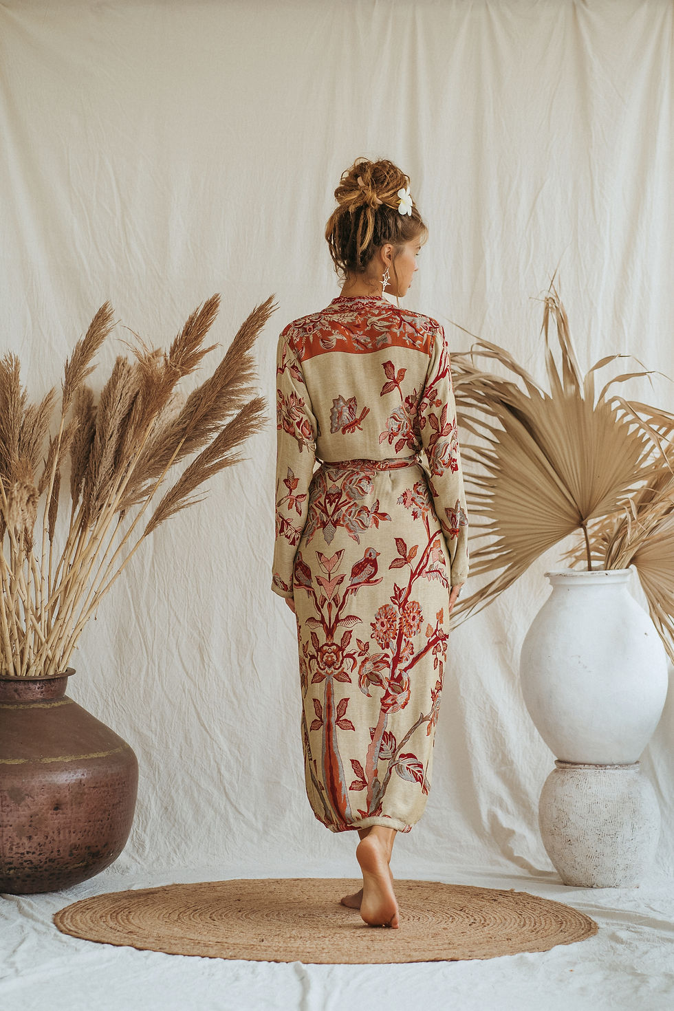 River of Roses Original Kaftan Brahmaki