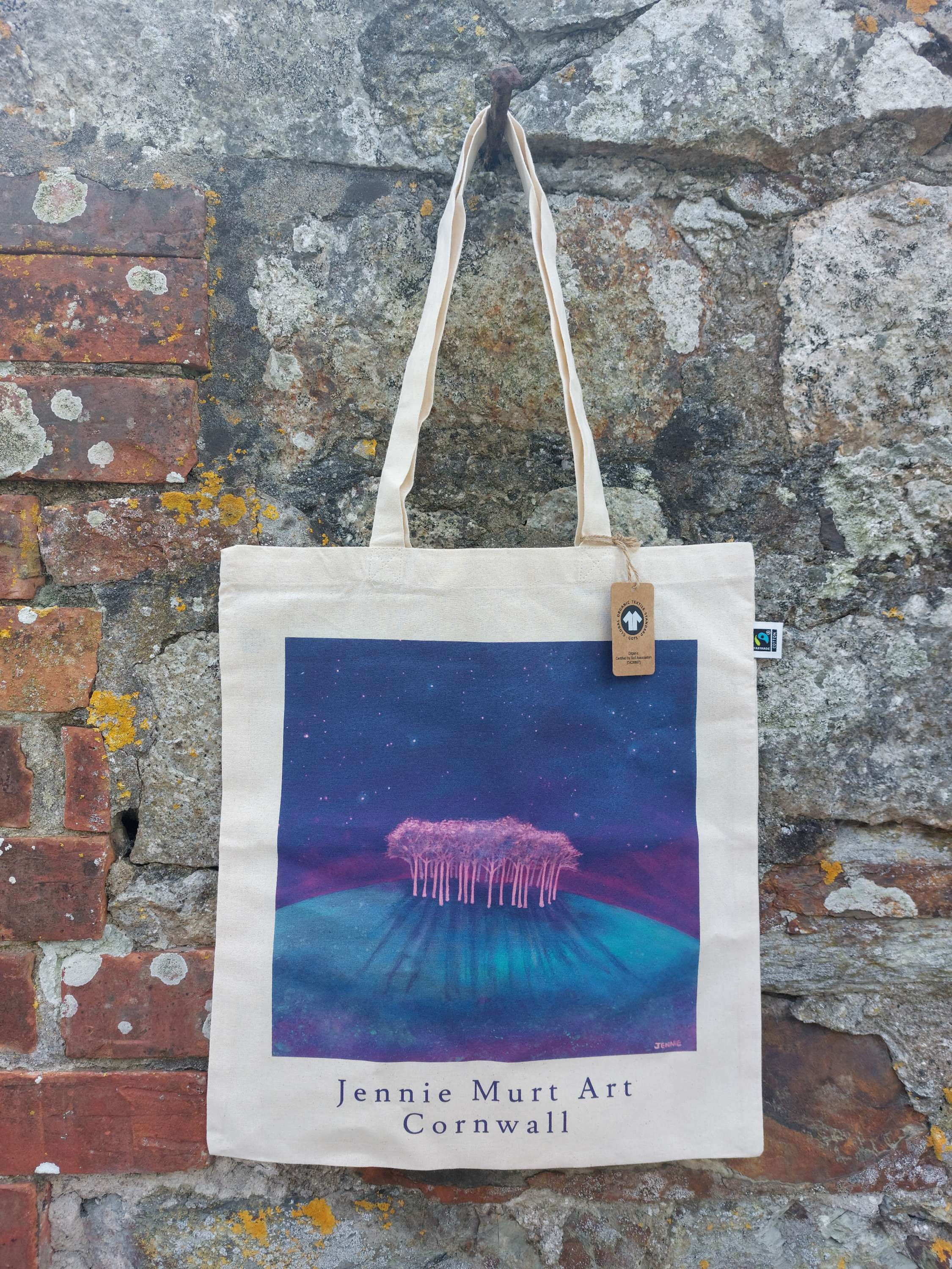 Fairtrade Cotton Shopper Bag - Home Is Never Far Away