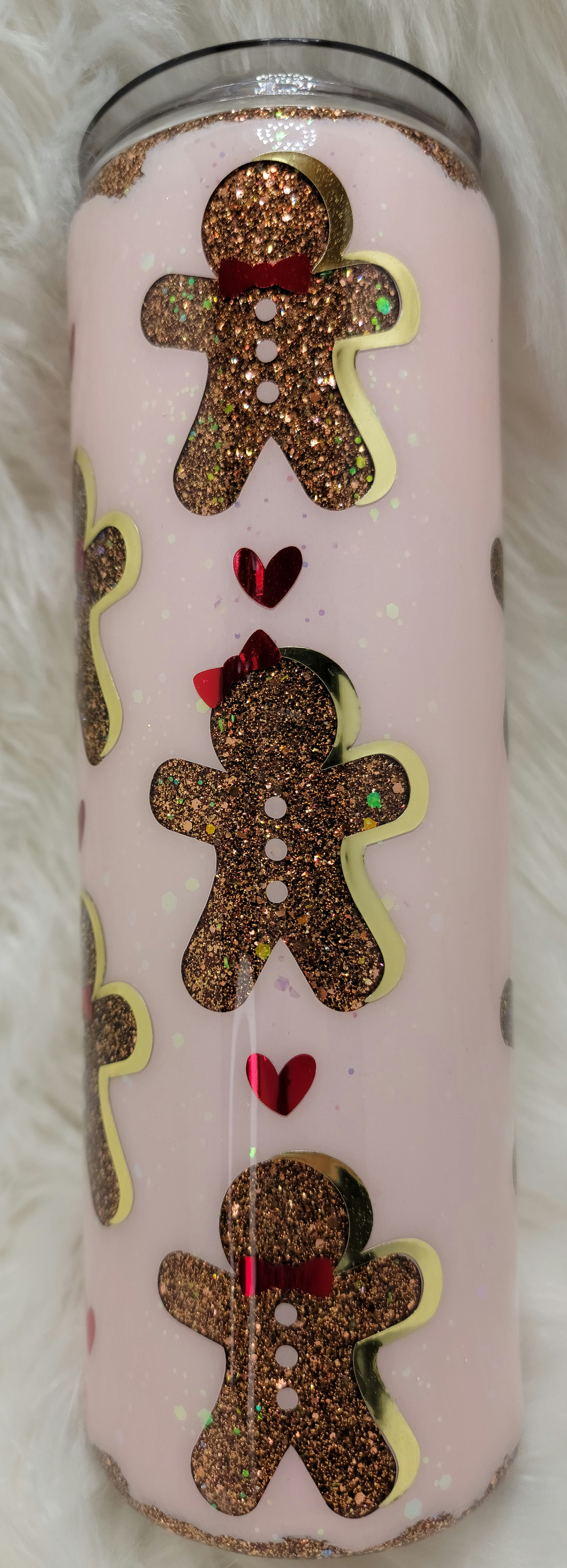 30 oz. Gingerbread man tumbler