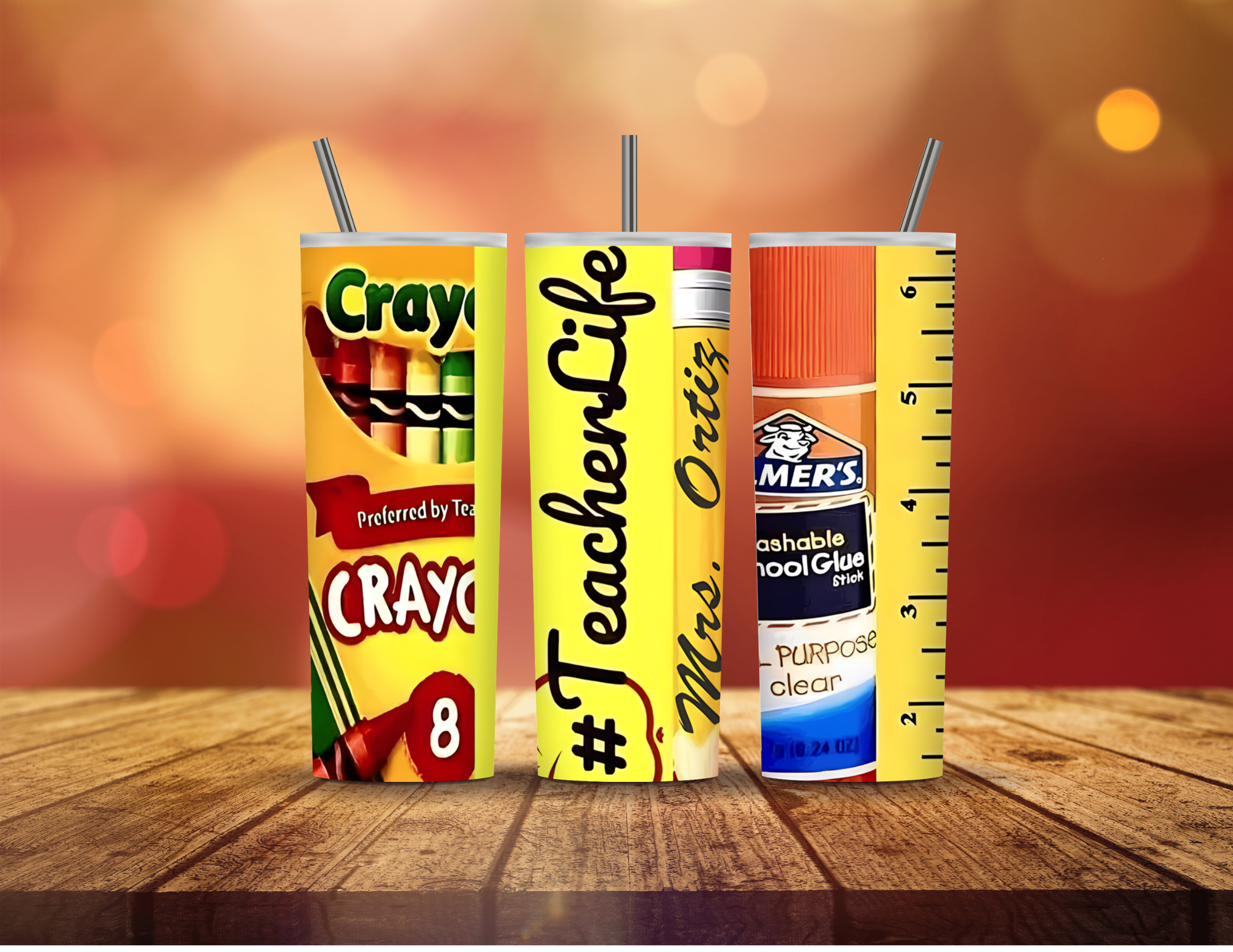 #TeacherLife Crayons Glue Stick