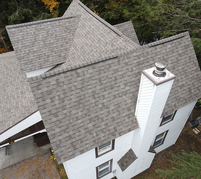 Complex Residential Shingle Roof Replacement