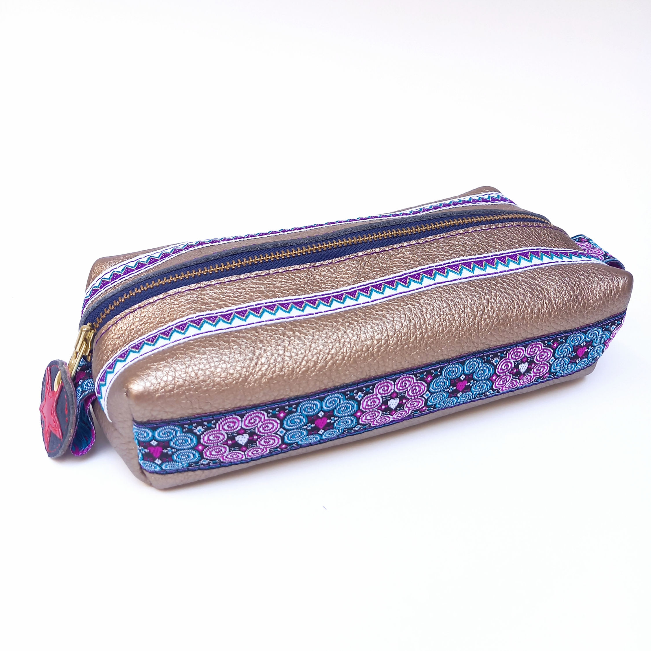 LAZARE, la trousse à bazar, bronze 