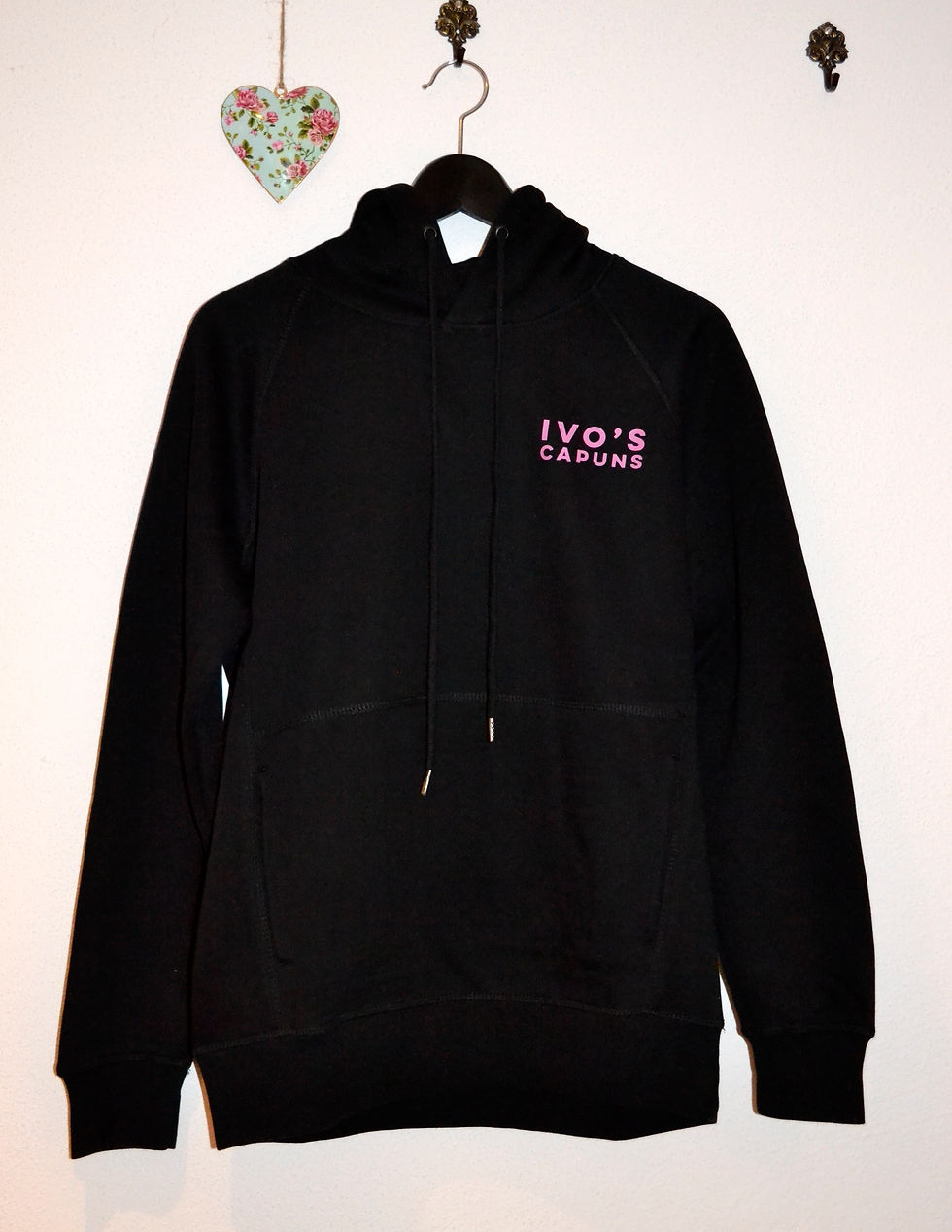 Miniaturbild: Capuns Hoodie schwarz/weiss