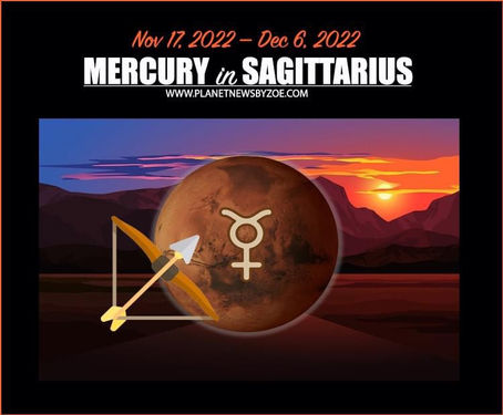Mercury in Sagittarius: Honest, Idealistic, Forward-Thinking