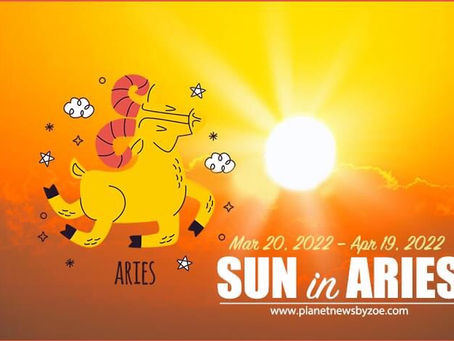 Sun in Aries: Bold, Exciting, Spontaneous
Mar 20, 2022 – Apr 19, 2022