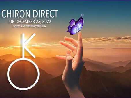 On December 23rd, 2022 – Chiron Goes Direct